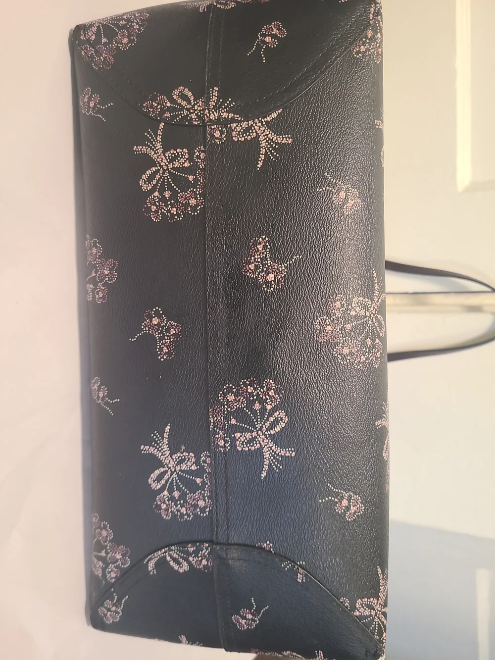 Coach Large Ribbon Bouquet Reversible Handbag/Tote Leather, City F78283
